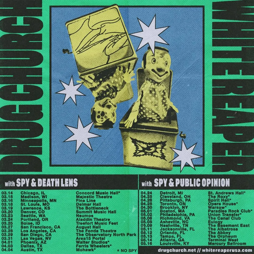 Drug Church и White Reaper объявляют сов...