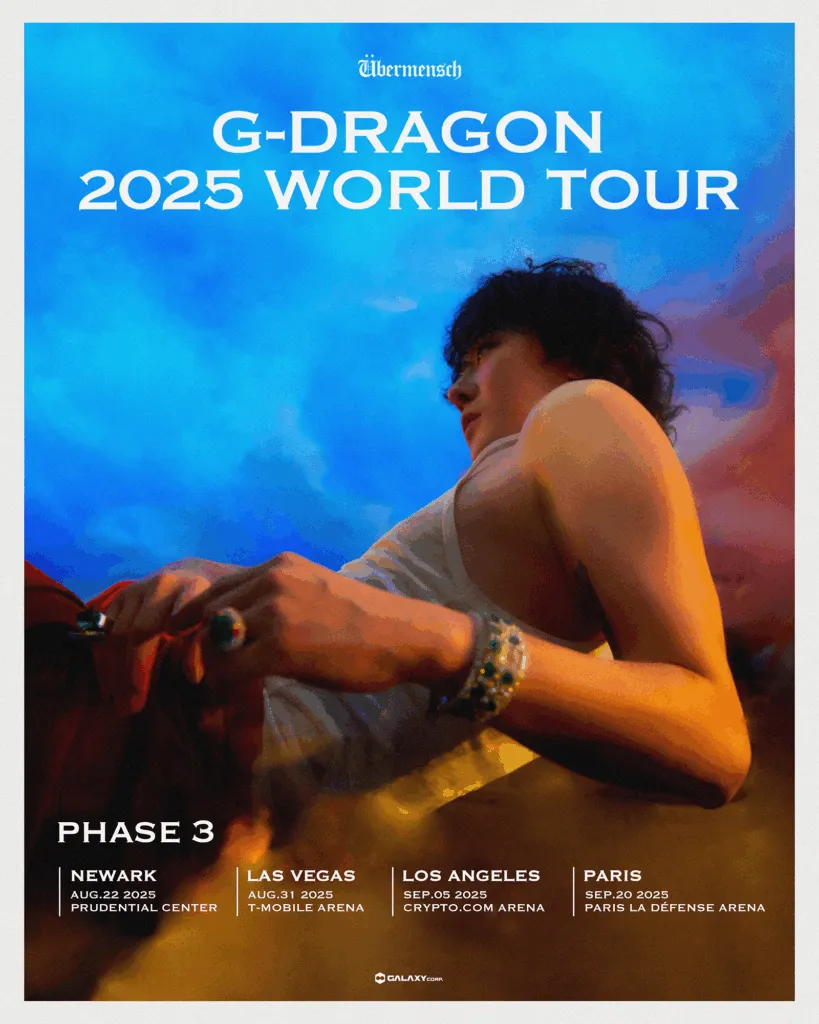 G-Dragon анонсировал редкие концерты в США в 2025 году