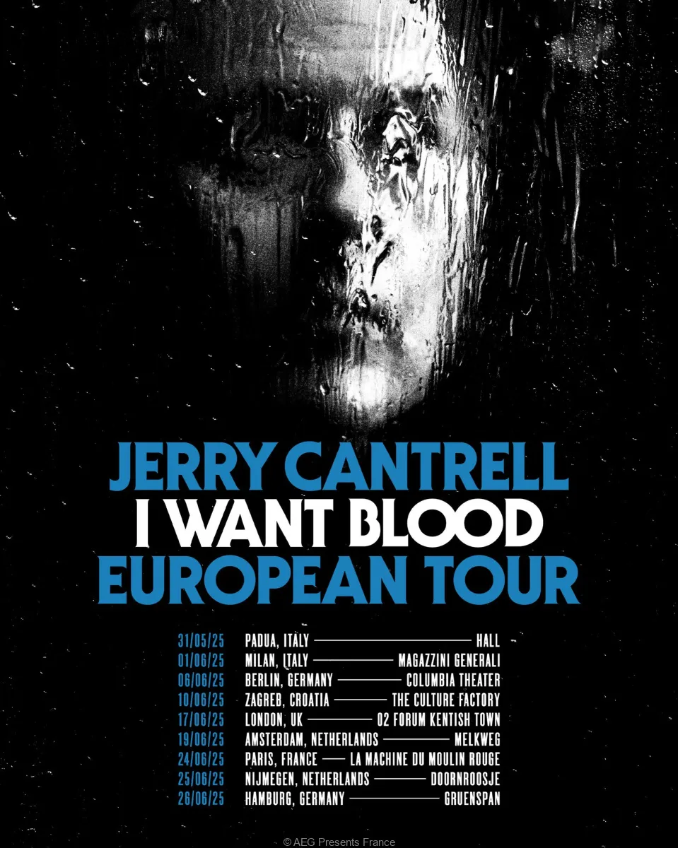 Jerry Cantrell объявляет летний тур по США в 2025 году
