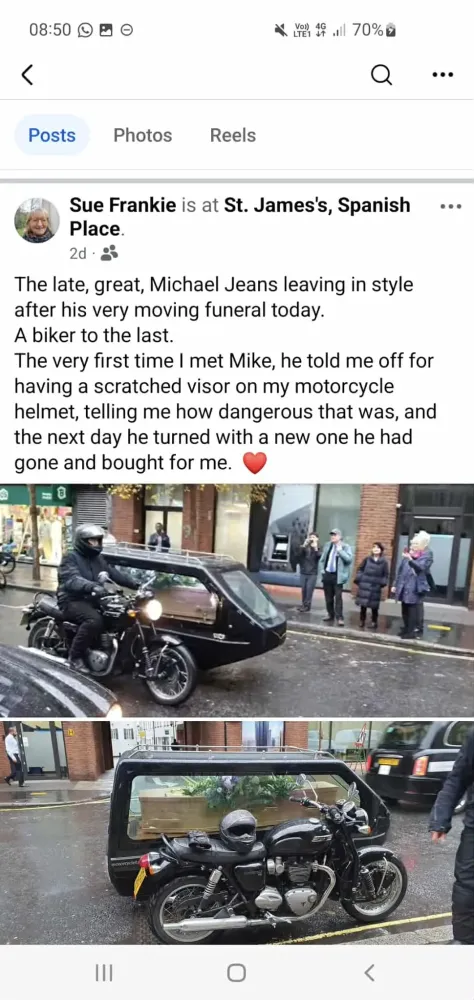 Прощание с Майклом Джинсом: музыкантом Лондонского...