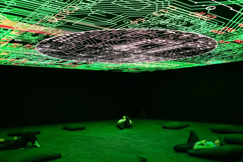 Ryoji Ikeda: "data-cosm [n°1]" продлен до 1 феврал...