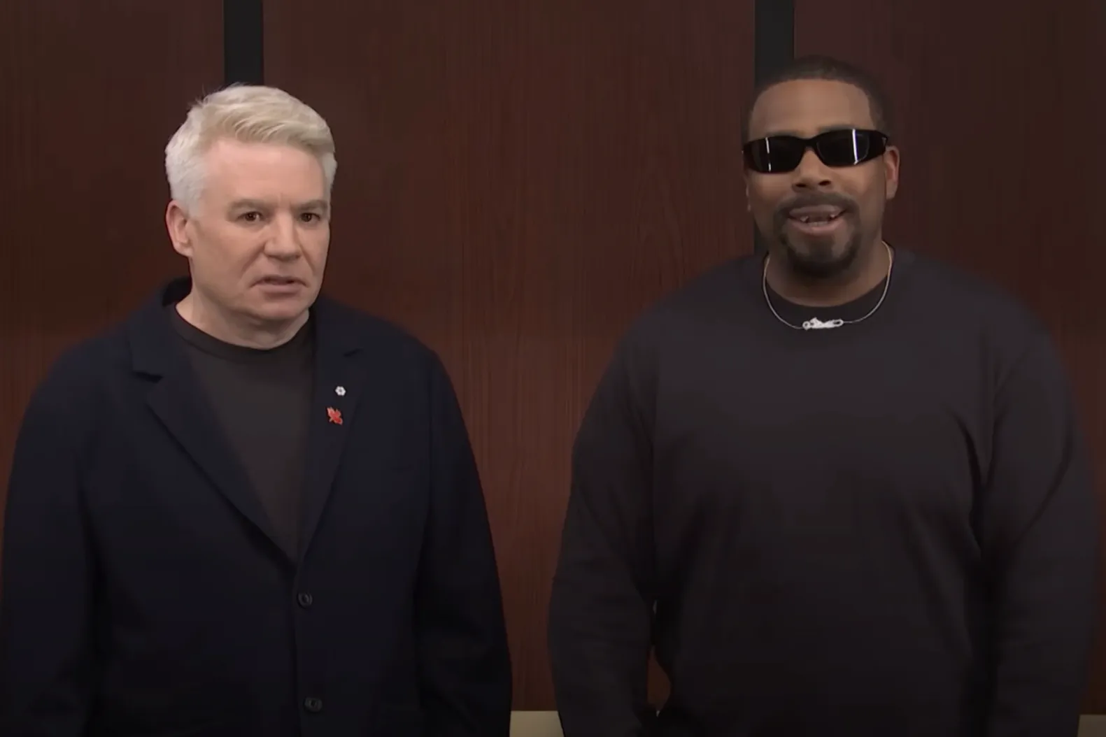 SNL пародирует момент Кани Веста и Майка Майерса