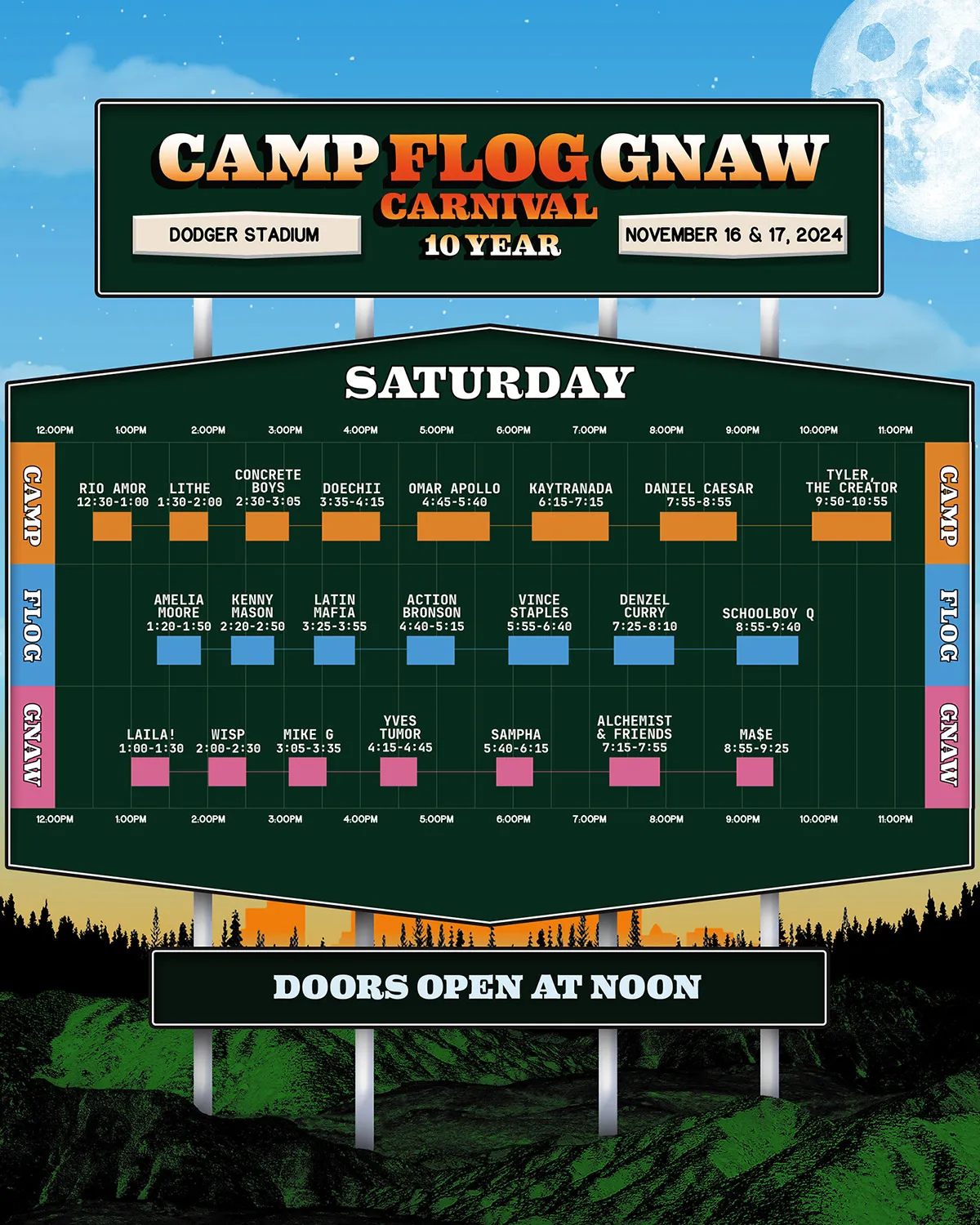 Camp Flog Gnaw 2025: Даты и предпродажа билетов