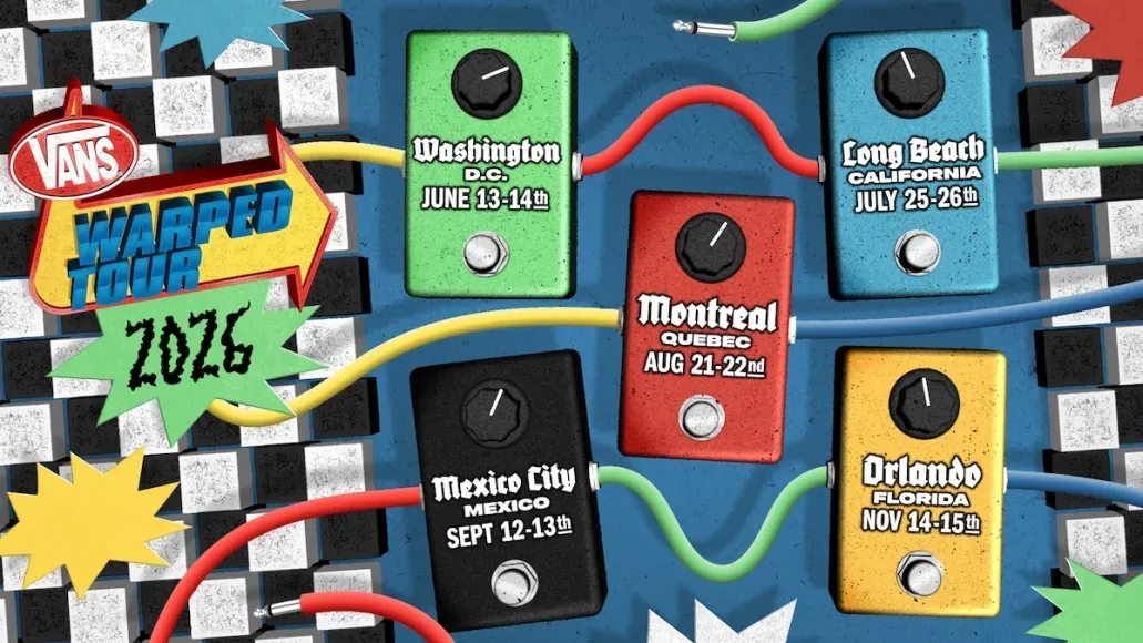 Vans Warped Tour расширяется: 5 городов в 2026 год...
