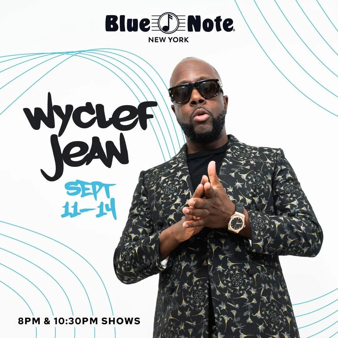 Wyclef Jean анонсировал резиденцию в Blue Note Jazz Club