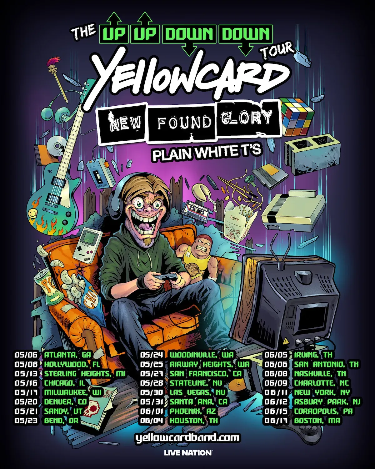 Yellowcard: тур 2026 с New Found Glory и Plain Whi...