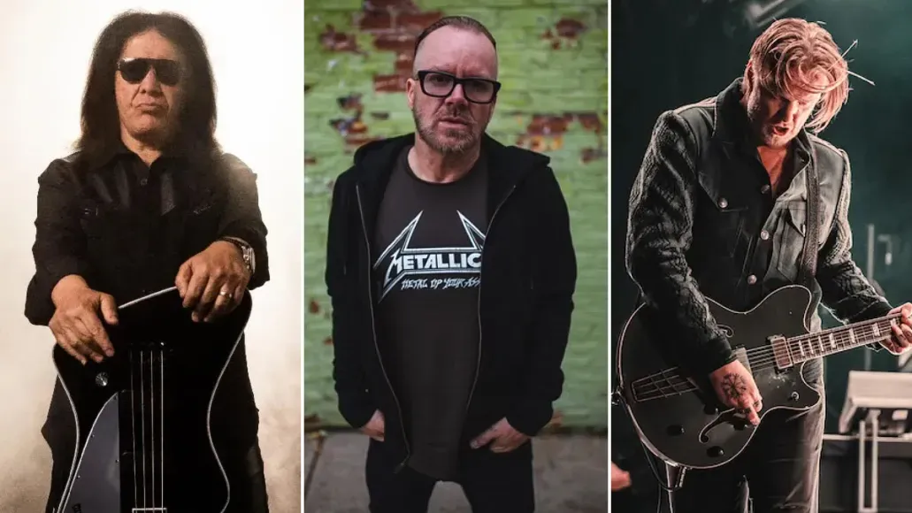 Симмонс и Хомм на трибьюте AC/DC Дина Де...