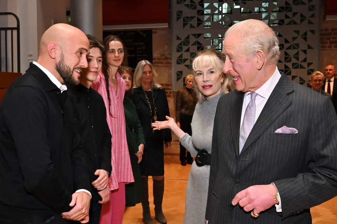 Король Карл III посетил конкурс дирижеров LSO