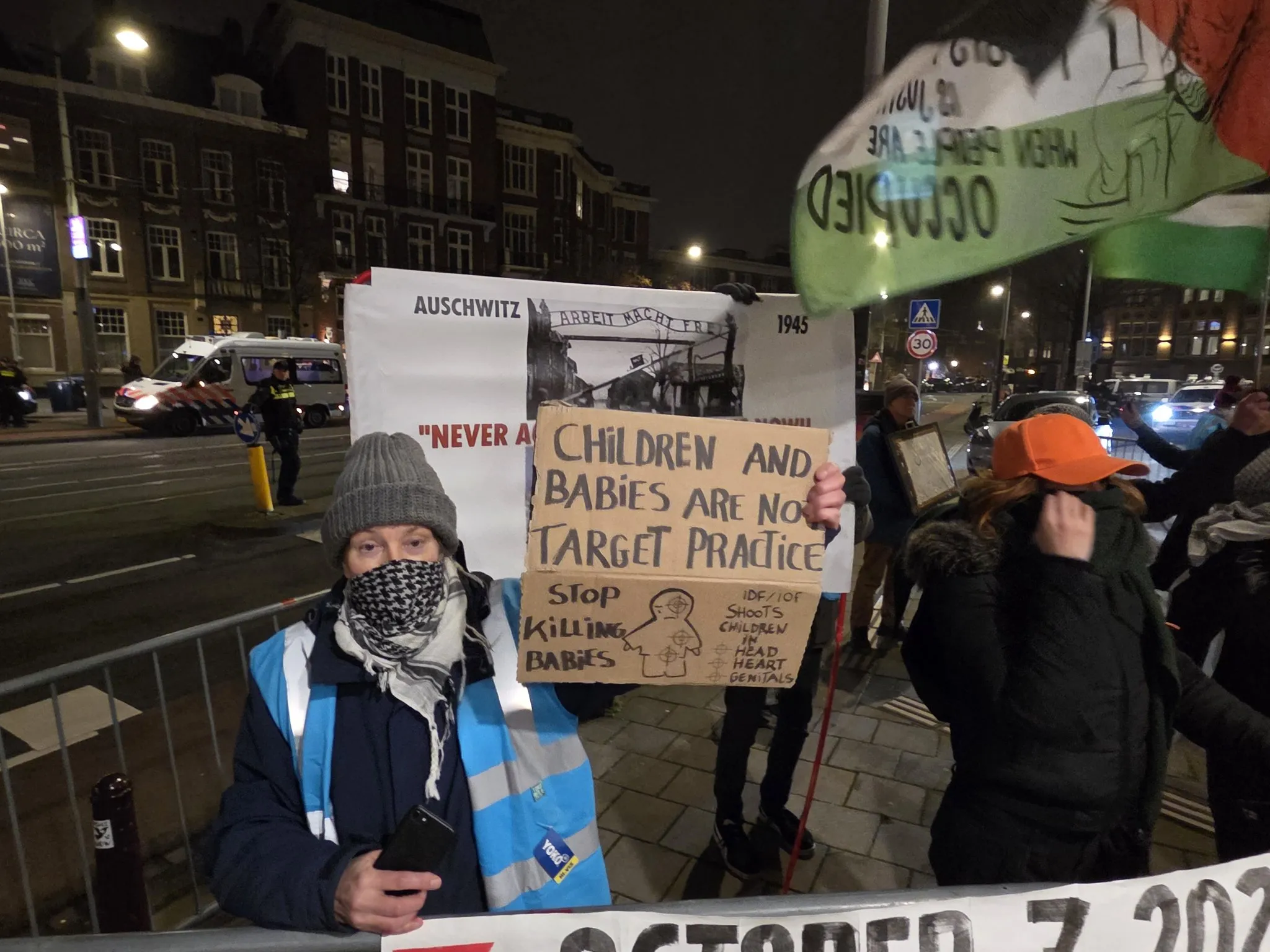 Пропалестинские демонстранты арестованы ...